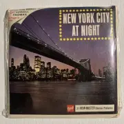 NEW/SEALED View-Master NEW YORK CITY AT NIGHT - A647