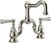 Jacuzzi MX808 Barrea 1.2 GPM Bridge Bathroom Faucet -