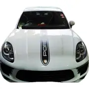Custom Hood Dual Stripe Decal Kit For Porsche Macan 2015-2024