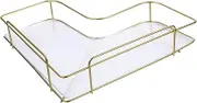 WESIEVYA Bathroom Storage Shelf Acrylic Over The Toilet Wall-Mounted No Drilling Organizer