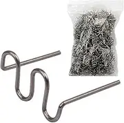Welder Staples,1000X Repairing Welding Rod - 0.8mm Brazing Wire Auto Hot Staples Welding Electrodes Suite Nail Patch for Automotive