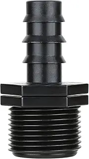 20 pcs 1/2" Barb x 3/4" NPT Male Connector, Yulaiyoen Drip Irrigation Adapter Coupling Fittings for 16mm .520” ID 1/2 -Inch Drip Tubing, Hose Barb to PVC Pipe Fittings (1/2 Inch Adapter)