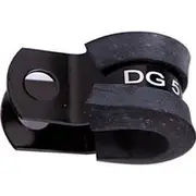 Aeroflow Cushioned P-Clamps 5/8" (15.8mm), AF158-10BLK