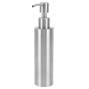 304 Stainless Steel Soap Dispenser Rustproof Refillable Soap Dispenser Soap Pump Bottle for Kitchen Bathroom Countertop, Round