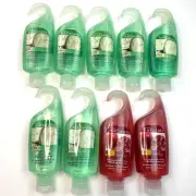 Lot 9 AVON Body Shower Gel Natural Refreshing Cucumber Melon Pomegranate VTG NOS