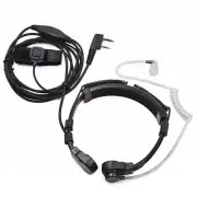 Throat Mic Earpiece Headset Replacement For Baofeng UV5R 888S UV82 UV-B6 UV8D