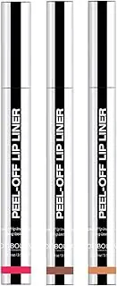 Highly Pigmented Color Peel Off Lip Liner - Peel Off Matte Lip Liner, Long Lasting Non-Stick Cup, Off, Waterproof Long Lasting Highly Pigmented Color Off Lip Gloss