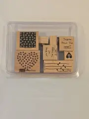 Stampin' Up Retired Daisy Crazy Eight Piece New