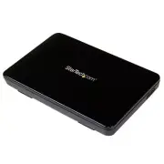 StarTech S2510BPU33 2.5in USB 3.0 External SATA III SSD Hard Drive Enclosure