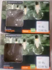 String Lights 2-Portfolio 13.9-ft-light Plastic Shade Led Solar Bulb