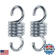 HOMPER 2 pcs Heavy Duty Hammock Spring,Porch Suspension Extension Hook Swing
