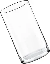 ERINGOGO Cylindrical Glass Vase Creative Flower Art Holder for Plants Container Suitable for Living Room Office