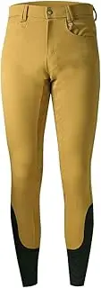 [EQULIBERTA] Men's Silicone Riding Culotte Full Grip Sand Brown