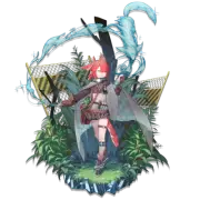 Myrrh Elite 2 Arknights Sticker 6" Anime Car Decal