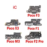Charging Port Board For Xiaomi Poco F1/F3/F4 5G/X2/X3 NFC/X4 Pro 5G/M3/M4 Pro/C3