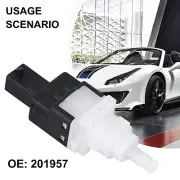 Reliable Black Brake Light Switch for Ferrari For Maserati Wear Resistant