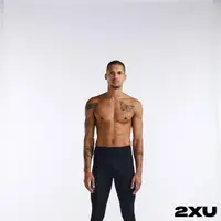 在飛比找momo購物網優惠-【2XU】男 MCS React高階跑步壓縮長褲(黑/反光白