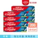 【Colgate 高露潔】清香薄荷牙膏200gX8入(全齒防護/口氣清新)