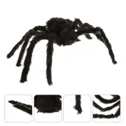 20 " Big Halloween Decorations Giant Spider Black Web Outdoor Child