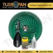 TURBOPAN PAYDIRT 500 PROSPECTING PAYDIRT DELUXE KIT - GUARANTEE GOLD
