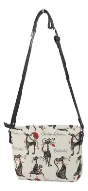 Tapestry Catitude Crossbody Pouch Bag Cat Design Signare Approx 18x25cm