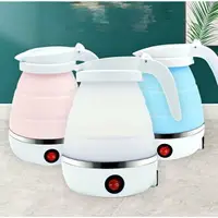 在飛比找樂天市場購物網優惠-電熱水壺 110V美規燒水壺220V歐規小型便攜式開水壺家用