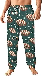 [Generic] Men's Sweatpants, Vintage Green Sports Theme-147, Polyester Joggers, Sweatpants Jogging Pants for Workout Running