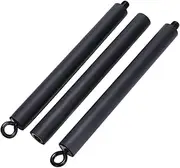 Perfeclan Resistance Band Bar Pilates Bar Detachable Adjustable Portable 3 Sections Workout Bar for Cable Machine for Strength Training