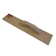 18" x 3" x 1/2" Wood Float Trowel with Hardwood Handle, TRWF-318WT