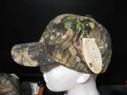 Mossy Oak Country Camo Cap Solid Panel Hunting Hat / Adjustable Closure / OSFM