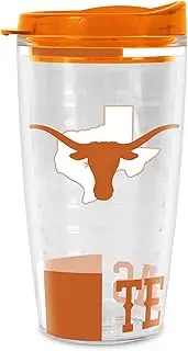Rico Industries NCAA Texas Longhorns Classic Double Wall 16oz Tritan Tumbler