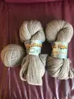 Rondo Beige 100% Wool Yarn. (2+ skeins) 290g
