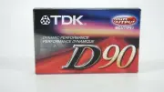 TDK D90 Cassette Tape High Output New Sealed
