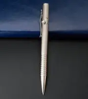 Pocket Titanium Alloy Bolt Action Ball Pen Signature Working Tactical EDC Pen