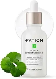 FATION NOSCA9 Trouble Serum S | Hydrating cica kbeauty Serum for Face w/Centella Asiatica, Panthenol & Apple Extract | Calming Facial Madecassoside Serum Korean Skin Care (Pack of 1, 1.01 Fl Oz)
