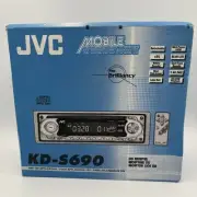 JVC KD-S690 Detachable CD Player In Dash Receiver New In Box Old Stock