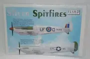 Iliad Design Model Plane Decal Silver Spitfires #48007 - New!