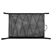 Car Ceiling Roof Cargo Net Storage Bag Sundries Adjustable Mesh Pocket