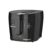 Presto® CoolDaddy® Cool-Touch Deep Fryer with Removable Bucket | 2 Qt. - Black
