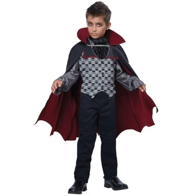 Count Bloodfiend Dracula Vampire Childs Costume