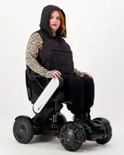 Matt Gender Neutral Adaptive Puffer Vest - Temperature-Regulating Wheelchair-Friendly Design