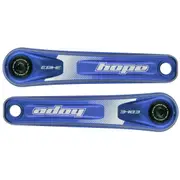 Hope E-Bike Crankset No Spider for Specialized - Blue Size 165mm