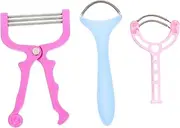 FOYTOKI 3Pcs Face Hair Removal Spring Tool Portable Epilator for Women Easy Hair Remover for Facial Beauty Safe and Durable Hair Removal Device for Daily Use and Contour Shaping