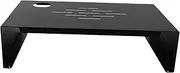 Angoily Ergonomic Monitor Stand Riser with Keyboard and Mouse Storage Desktop Organizer for Laptops Printers and Monitors Up to Posture and Reduce Eyestrain