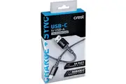 Crest Usb-c To Usb-a Braided Cable 1.5m