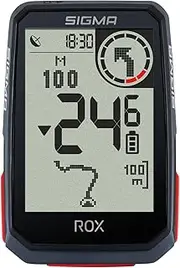SIGMA SPORT ROX 4.0 | Wireless GPS and Navigation, with GPS Support | Outdoor GPS Navigation with Altimetry