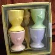 Set Of 4 CIB Egg Cups NIB