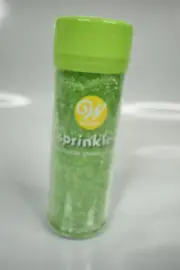 Wilton Sprinkles Sparkling Sugar Light Green 5.25oz - NEW