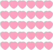 [DUJEQM] Fridge Magnets Refrigerator Magnets, 30Pcs Magnet Strong Magnets Heavy Duty Magnets Small Magnets for Whiteboard, Heart Funny Cute Mini Magnets for Fridge Locker Kitchen Office Classroom, Pink