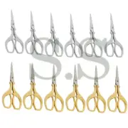 48 EMBROIDERY SCISSORS 3.5" Silver & Gold SEWING CRAFT BTS-751